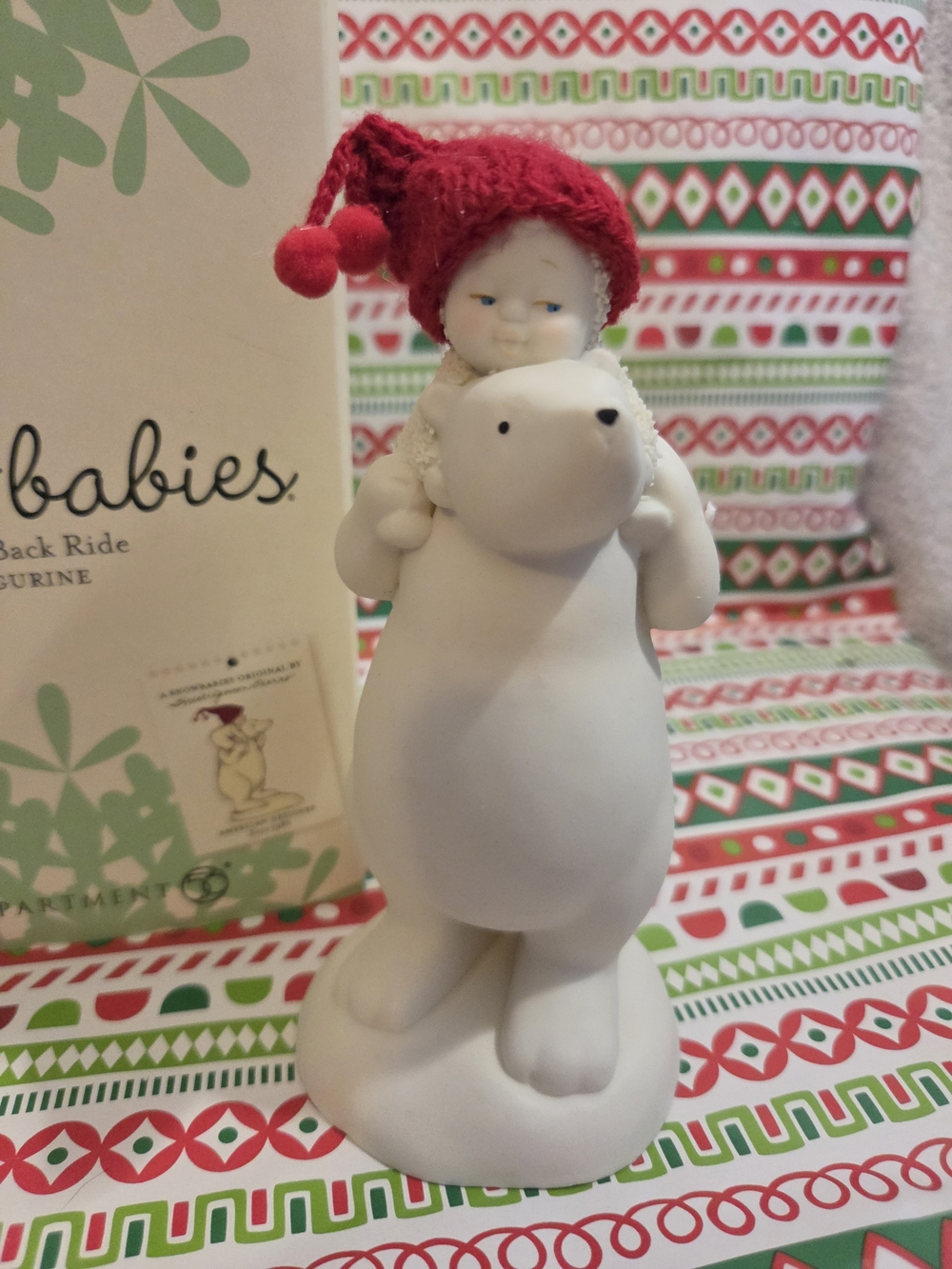 Snow Babies   Bear Back Ride - Picture 3 of 4